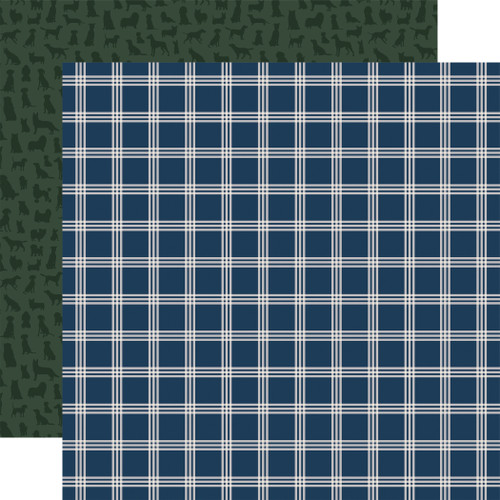 25 Pack - Best In Show Double-Sided Cardstock 12"X12"-Bow Wow Plaid - 5A002945-1GCH9 - 732388422821