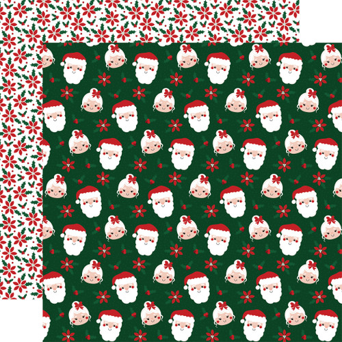 25 Pack - Baking Spirits Bright Double-Sided Cardstock 12"X12"-Mr. And Mrs. Claus - 5A0028ZC-1GC4D - 732388386024