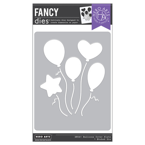 Hero Arts Cover Plate Die-Balloons - 5A002Y0H-1GYZ5 - 085700946629