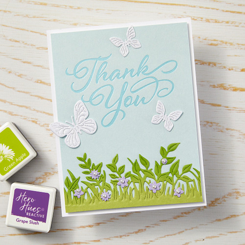 Hero Arts BetterPress & Foil Plates-Hello & Thank You - 5A002Y0T-1GYZB Hero Arts BetterPress & Foil Plates-Hello & Thank You - 5A002Y0T-1GYZB