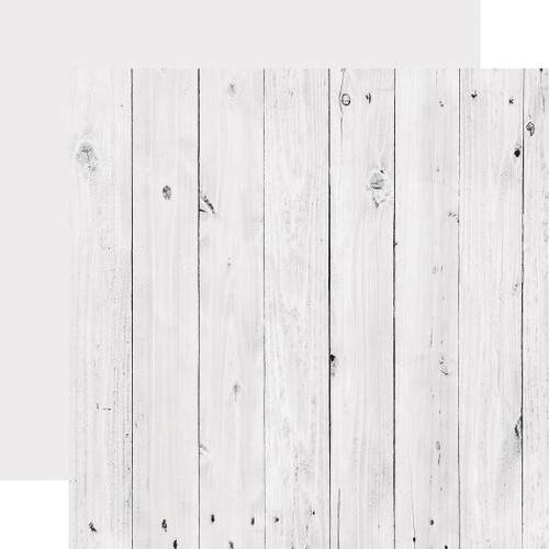 25 Pack - Cool Wood Grain Double-Sided Cardstock 12"X12"-White Wood Grain - 5A0028Z8-1GC4T - 732388393121