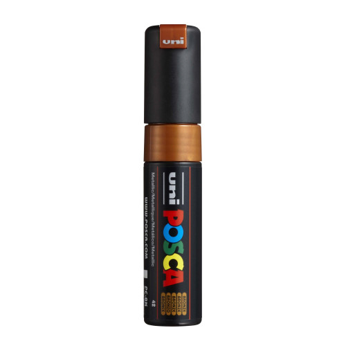 POSCA 8K Paint Marker Broad Chisel Tip 8mm-Bronze - 5A00317H-1H2W2