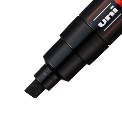 POSCA 8K Paint Marker Broad Chisel Tip 8mm-Black - 5A00317H-1H2WM