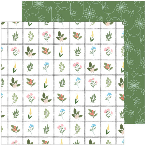 25 Pack - Making The Best Of It Double-Sided Cardstock 12"X12"-Take It Easy - PFMBI12-21224 - 736952882882
