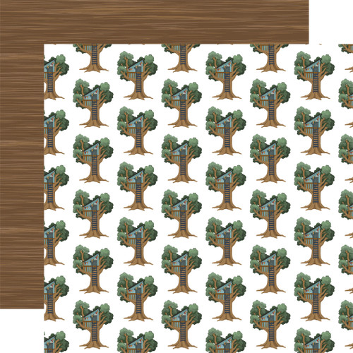 25 Pack - That's My Boy Double-Sided Cardstock 12"X12"-Tree House - 5A002KV1-1GMC4 - 810179811327