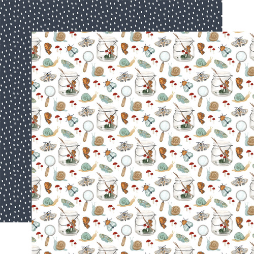 25 Pack - That's My Boy Double-Sided Cardstock 12"X12"-Bug Hunting - 5A002KV1-1GM91 - 810179811419