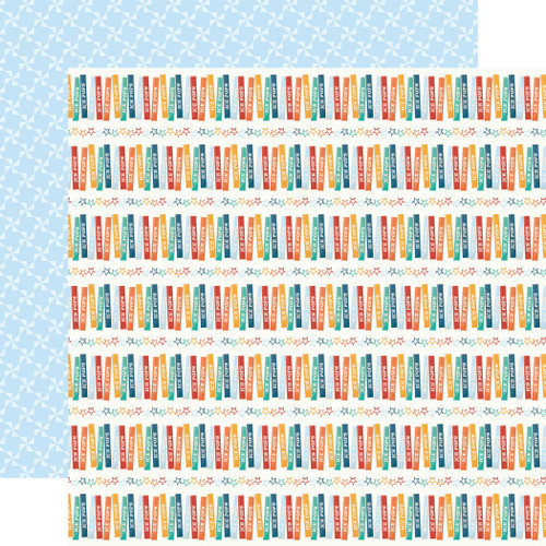 25 Pack - Summer Break Double-Sided Cardstock 12"X12"-Pick Your Ice Pop - 5A002LBZ-1GMR1 - 810179814458