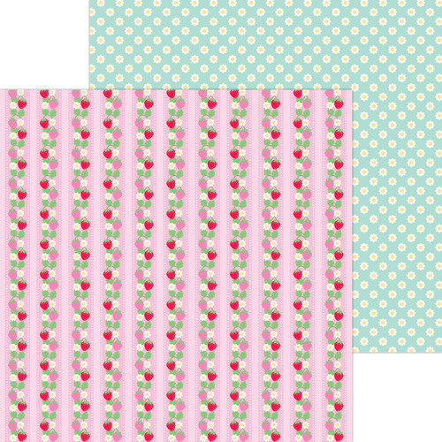 25 Pack - Berry Sweet Double-Sided Cardstock 12"X12"-Strawberry Stripe - 5A003115-1H2MT - 842715088849 25 Pack - Berry Sweet Double-Sided Cardstock 12"X12"-Strawberry Stripe - 5A003115-1H2MT - 842715088849
