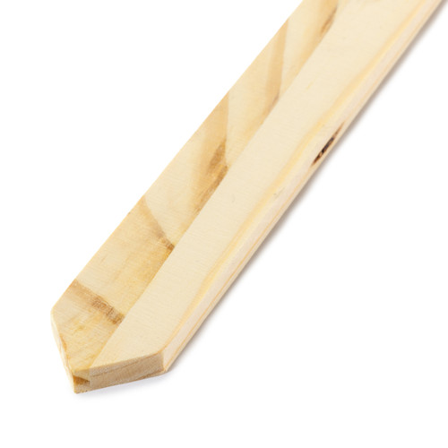 12 Pack - CousinDIY Unfinished Pine Wood Stake-1"X18"X5/16" - 20323118