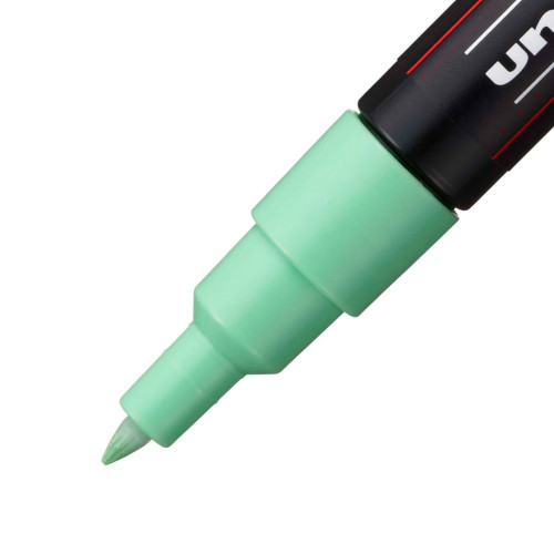 POSCA 1M Paint Marker X-Fine Bullet Tip .7mm-Light Green - 5A00315G-1H2S0 POSCA 1M Paint Marker X-Fine Bullet Tip .7mm-Light Green - 5A00315G-1H2S0