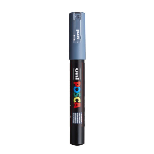 POSCA 1M Paint Marker X-Fine Bullet Tip .7mm-Slate Grey - 5A00315G-1H2S6
