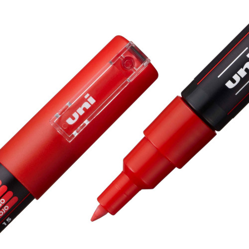 POSCA 1M Paint Marker X-Fine Bullet Tip .7mm-Red - 5A00315G-1H2SG POSCA 1M Paint Marker X-Fine Bullet Tip .7mm-Red - 5A00315G-1H2SG
