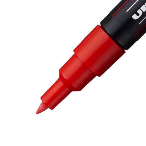 POSCA 1M Paint Marker X-Fine Bullet Tip .7mm-Red - 5A00315G-1H2SG POSCA 1M Paint Marker X-Fine Bullet Tip .7mm-Red - 5A00315G-1H2SG