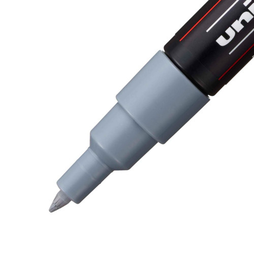 POSCA 1M Paint Marker X-Fine Bullet Tip .7mm-Grey - 5A00315G-1H2RR POSCA 1M Paint Marker X-Fine Bullet Tip .7mm-Grey - 5A00315G-1H2RR