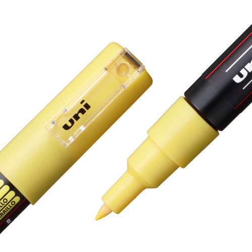 POSCA 1M Paint Marker X-Fine Bullet Tip .7mm-Yellow - 5A00315G-1H2QM