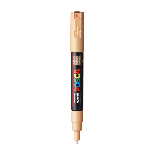 POSCA 1M Paint Marker X-Fine Bullet Tip .7mm-Light Orange - 5A00315G-1H2QQ - 4902778167762