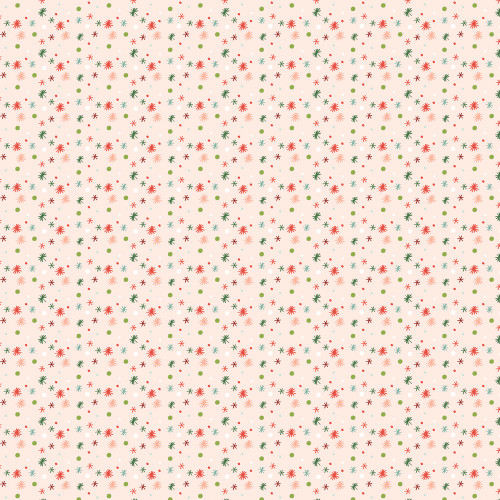 25 Pack - Santa's Village Double-Sided Cardstock 12"X12"-4X6 Elements - 5A0029Q2-1GD14