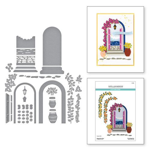 Spellbinders Etched Dies From La Dolce Vita-Beyond The Door - 5A0032LW-1H4B6 Spellbinders Etched Dies From La Dolce Vita-Beyond The Door - 5A0032LW-1H4B6