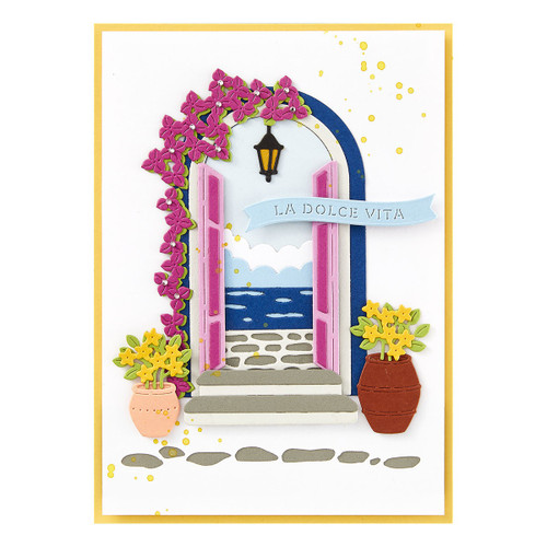 Spellbinders Etched Dies From La Dolce Vita-Beyond The Door - 5A0032LW-1H4B6 Spellbinders Etched Dies From La Dolce Vita-Beyond The Door - 5A0032LW-1H4B6