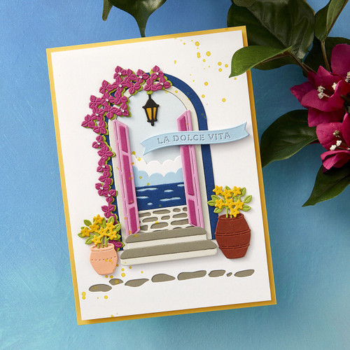 Spellbinders Etched Dies From La Dolce Vita-Beyond The Door - 5A0032LW-1H4B6 Spellbinders Etched Dies From La Dolce Vita-Beyond The Door - 5A0032LW-1H4B6