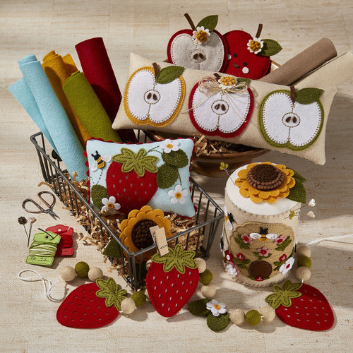 Spellbinders Etched Dies By Nichol Spohr-Felt Cheeky Apple - 5A0032MF-1H4BY