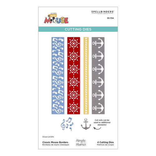 Spellbinders Etched Dies From Say Cheese Classic Mouse-Classic Mouse Borders - 5A0032M3-1H4BZ - 810176106020 Spellbinders Etched Dies From Say Cheese Classic Mouse-Classic Mouse Borders - 5A0032M3-1H4BZ - 810176106020