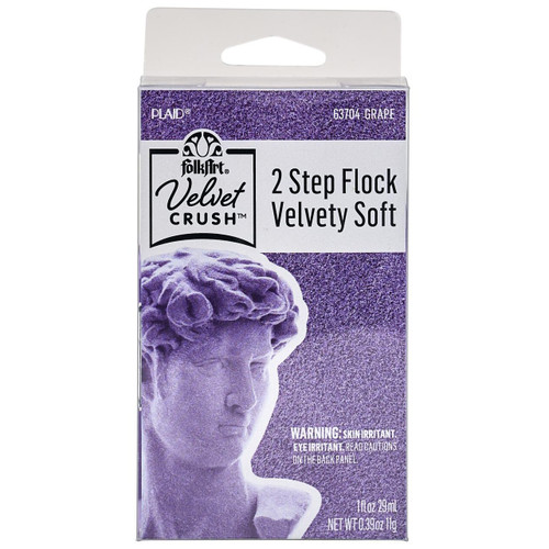 3 Pack - FolkArt Velvet Crush Flocking Kit-Grape - 5A002BRJ-1GF95 - 028995637049