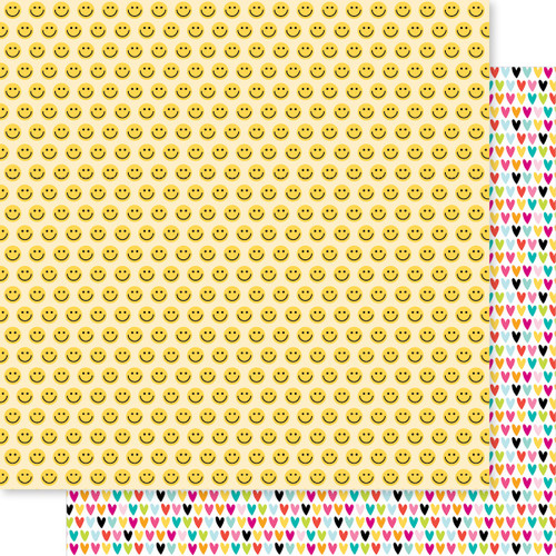 25 Pack - Teen Vibe Caitlyn Double-Sided Cardstock 12"X12"-Make Someone Smile - 5A002BN4-1GF5S - 819812016709 25 Pack - Teen Vibe Caitlyn Double-Sided Cardstock 12"X12"-Make Someone Smile - 5A002BN4-1GF5S - 819812016709