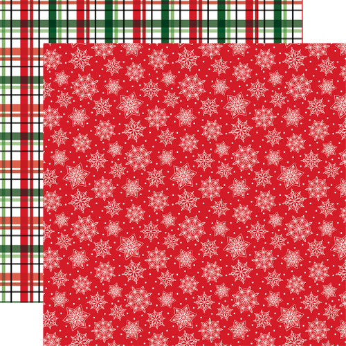 25 Pack - Santa's Christmas Delivery Double-Sided Cardstock 12"X12"-Snowflake Season - 5A0033MC-1H5FW - 810192592401 25 Pack - Santa's Christmas Delivery Double-Sided Cardstock 12"X12"-Snowflake Season - 5A0033MC-1H5FW - 810192592401