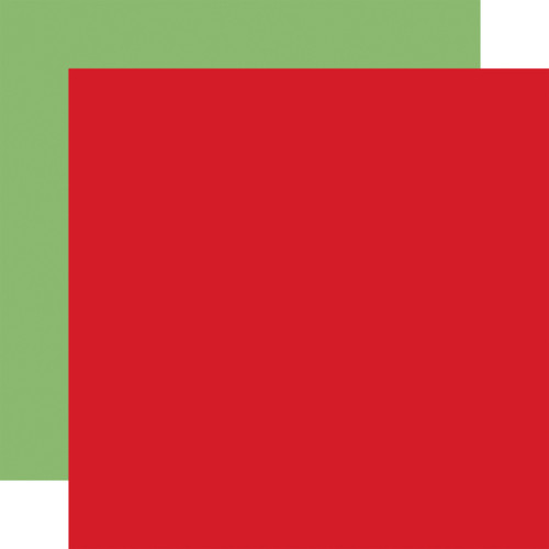 25 Pack - Santa's Christmas Delivery Double-Sided Cardstock 12"X12"-Red/ Light Green - 5A0033MC-1H5BY - 810192590902