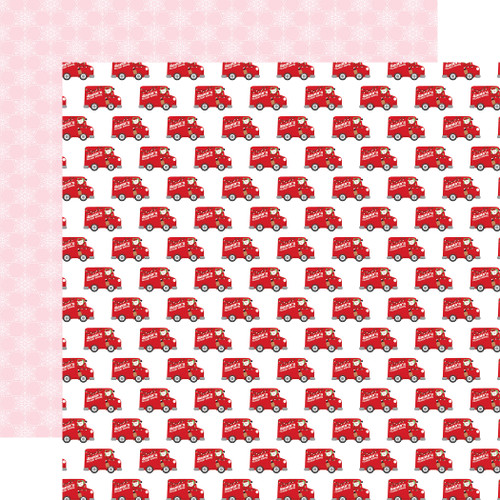 25 Pack - Santa's Christmas Delivery Double-Sided Cardstock 12"X12"-Santa's Delivery - 5A0033MC-1H5CY - 810192592449