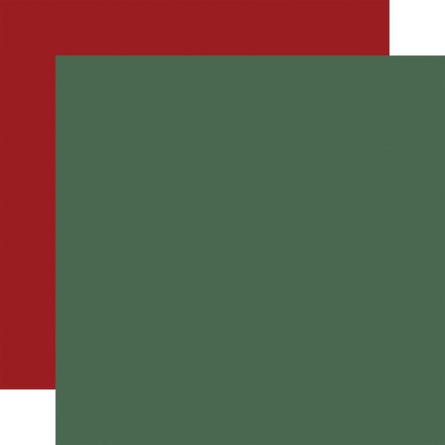 25 Pack - Santa Claus Double-Sided Cardstock 12"X12"-Green/ Dark Red - 5A0033PT-1H5C6 - 810192591053