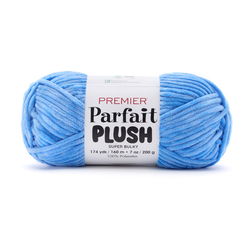 3 Pack - Premier Parfait Plush Yarn-Blue - 5A0036N8-1H7VM - 840166864630