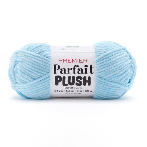 3 Pack - Premier Parfait Plush Yarn-Forget-Me-Not - 5A0036N8-1H7TV - 840166864647