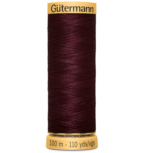 6 Pack - Gutermann Natural Cotton Thread 110yd-Raspberry Purple - 103C-5700 - 077780010734