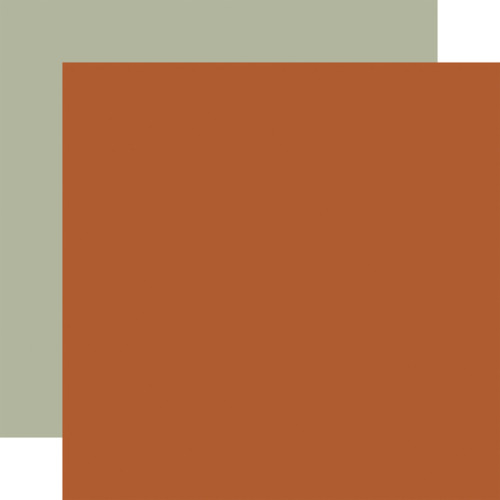 25 Pack - It's Autumn Double-Sided Cardstock 12"X12"-Dark Orange/ Mint - 5A0033FR-1H54M - 810192590940
