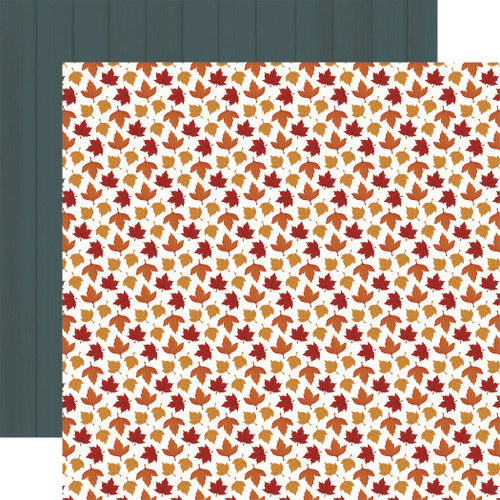25 Pack - Americana Double-Sided Cardstock 12"X12"-Crisp Leaves - 5A0033GQ-1H55M - 810192596089