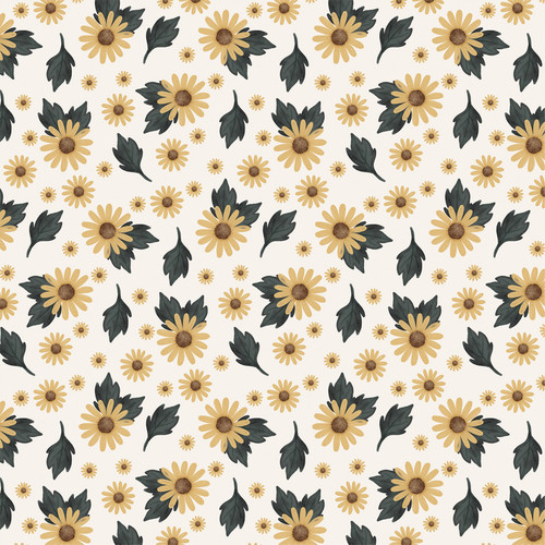 25 Pack - It's Autumn Double-Sided Cardstock 12"X12"-Fall Flowers - 5A0033FR-1H55C