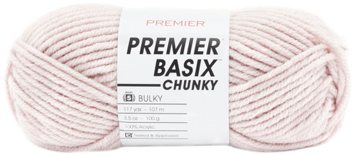 3 Pack - Premier Basix Chunky Yarn-Blush - 1145-19 - 847652094397