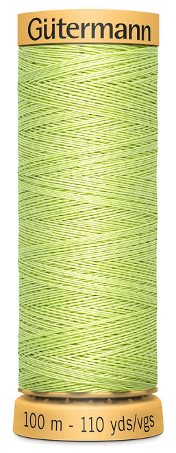 6 Pack - Gutermann Natural Cotton Thread 110yd-Pastel Green - 103C-8975 - 077780011632