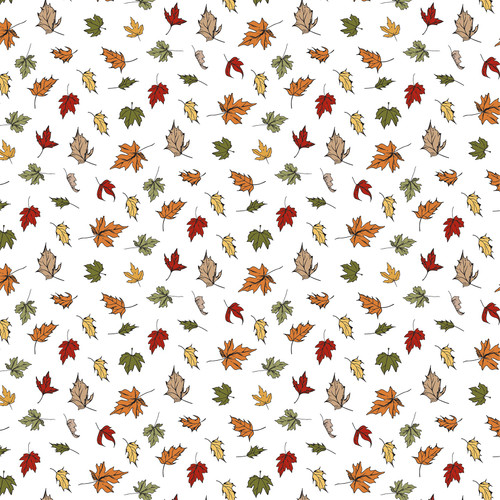 25 Pack - Winnie The Pooh Autumn Double-Sided Cardstock 12"X12"-Happy Fall Leaves - 5A0033BQ-1H529
