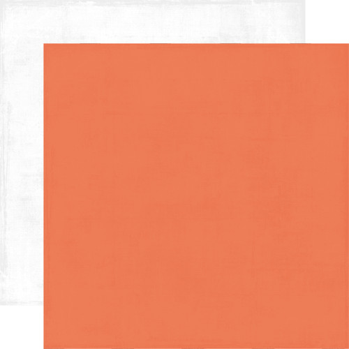25 Pack - Ghosts And Goblins Double-Sided Cardstock 12"X12"-Light Orange/ White - 5A0033B1-1H53T - 810179818715