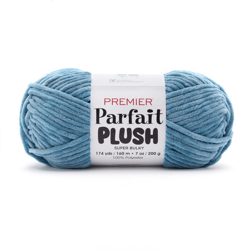 3 Pack - Premier Parfait Plush Yarn-French Blue - 5A0036N8-1H7VK - 840166864623