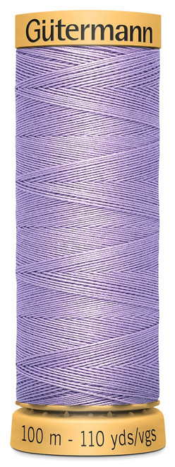 6 Pack - Gutermann Natural Cotton Thread 110yd-Light Lilac - 103C-6080 - 077780010857