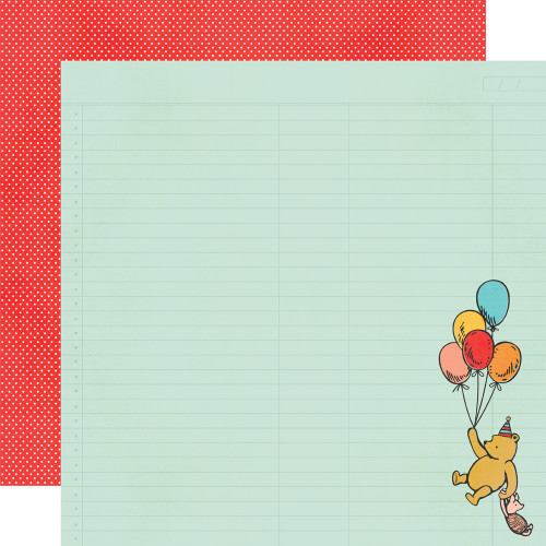 25 Pack - Say Cheese Classic Pooh Birthday Double-Sided Cardstock-Birthday Wishes - 5A0032C6-1H406 - 810150778878