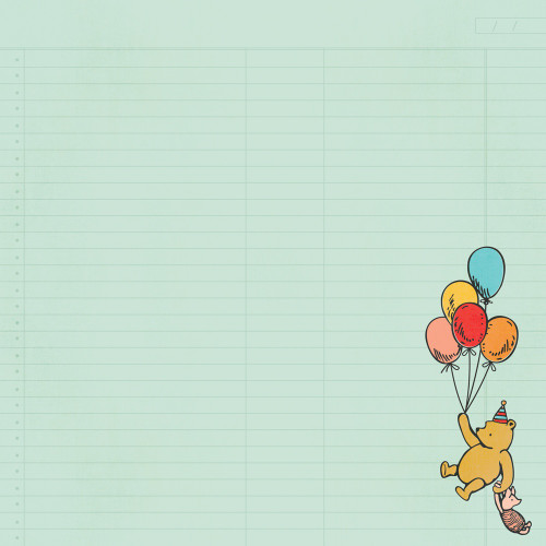 25 Pack - Say Cheese Classic Pooh Birthday Double-Sided Cardstock-Birthday Wishes - 5A0032C6-1H406
