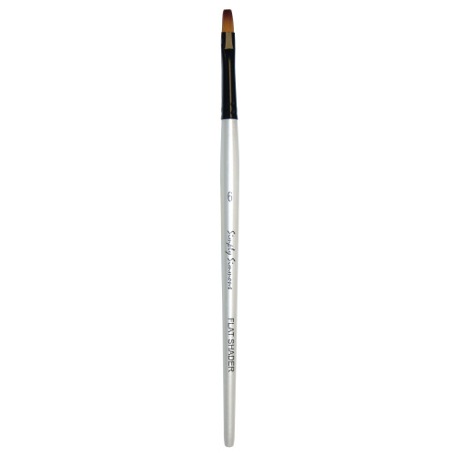 Daler-Rowney Simply Simmons Short Handle Brush-Flat Shader Size 6 - 5A00372M-1H832 - 038372018484