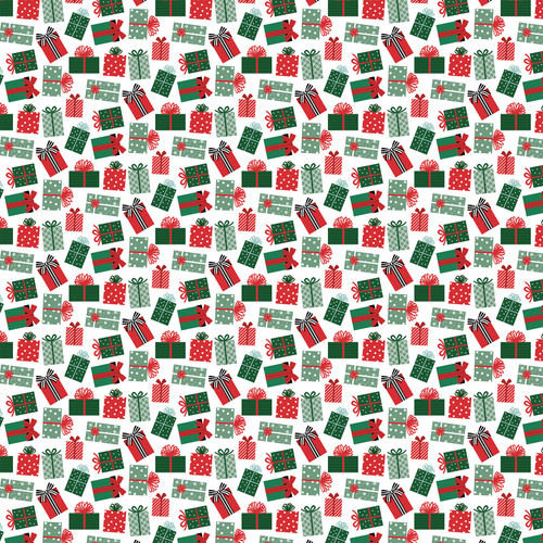 25 Pack - Christmas Express Double-Sided Cardstock 12"X12"-Holiday Presents - 5A0033F2-1H51M