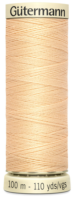 Gutermann Sew-All Thread 110yd-Cappucino Buff - 100P-797 - 077780002203