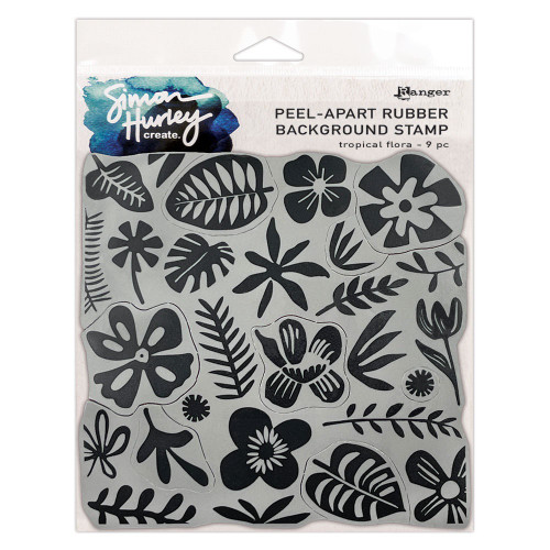 Simon Hurley create. Background Stamp 6"X6"-Tropical Flora - 5A00396L-1H8BK - 789541092025 Simon Hurley create. Background Stamp 6"X6"-Tropical Flora - 5A00396L-1H8BK - 789541092025
